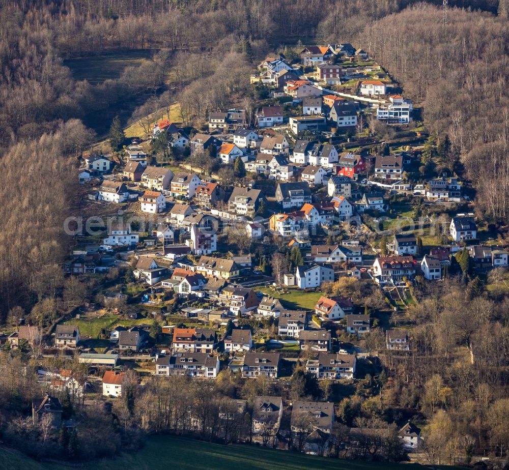 Aerial photograph Selbecke - Town View of the streets and houses of the residential areas in Selbecke in the state North Rhine-Westphalia, Germany