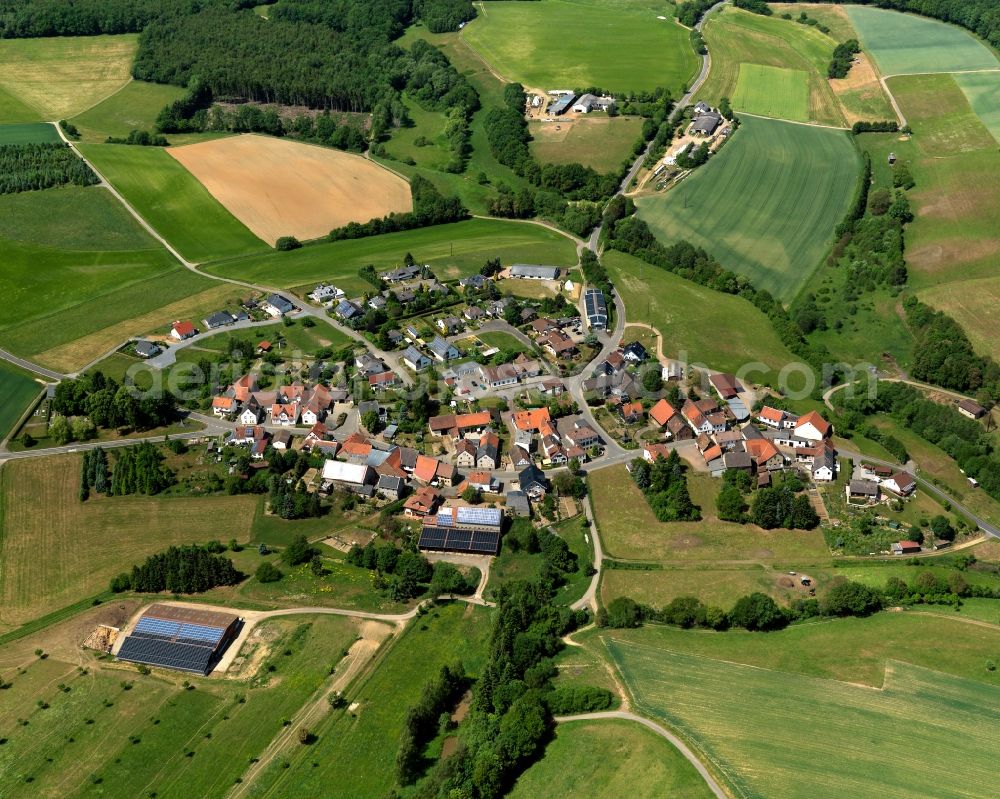 Aerial photograph Spall - View at Spall in the state of Rhineland-Palatinate