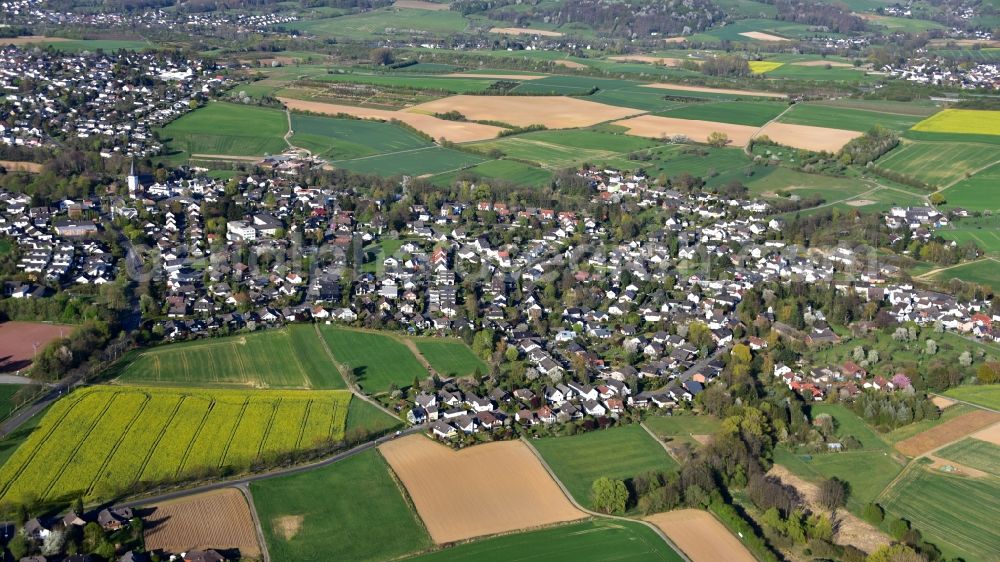 Aerial photograph Königswinter - Location view of Stieldorf in the state North Rhine-Westphalia, Germany