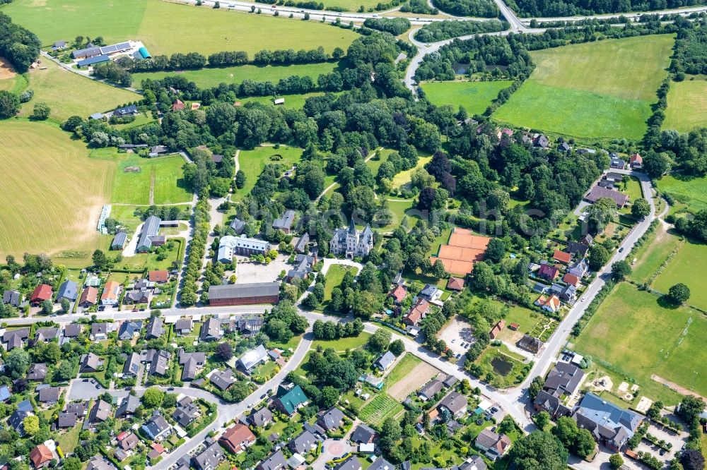 Aerial image Tremsbüttel - Town View Tremsbuettel in the state Schleswig-Holstein, Germany