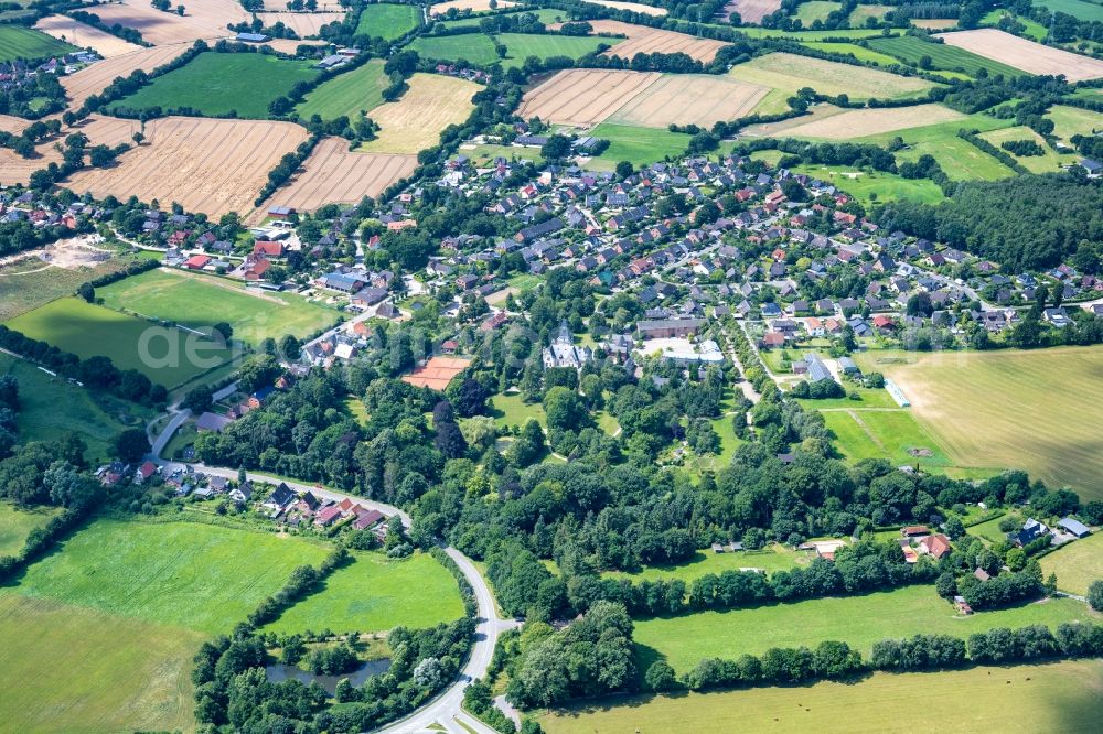 Aerial photograph Tremsbüttel - Town View Tremsbuettel in the state Schleswig-Holstein, Germany