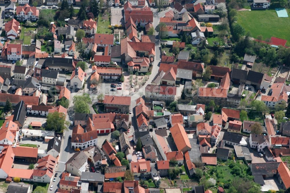 Aerial photograph Undenheim - Local view of Undenheim in the state of Rhineland-Palatinate