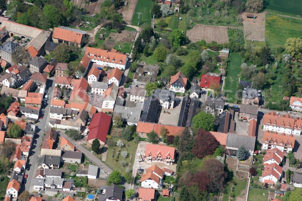 Aerial photograph Undenheim - Local view of Undenheim in the state of Rhineland-Palatinate