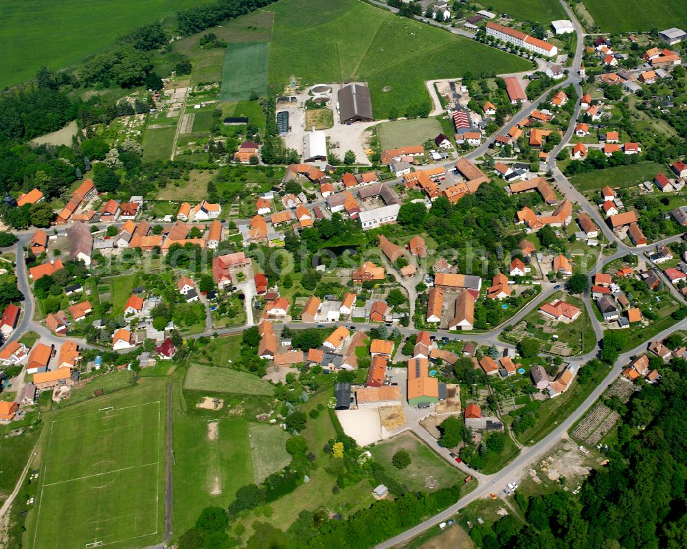 Aerial photograph Vienenburg - Town View of the streets and houses of the residential areas in Vienenburg in the state Saxony-Anhalt, Germany