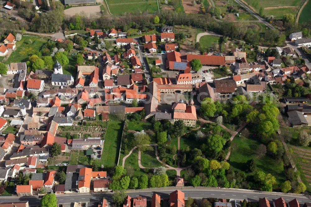 Aerial photograph Wachenheim - Townscape Wachenheim in the state of Rhineland-Palatinate