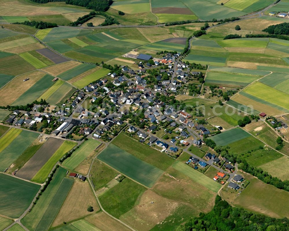 Weiler from above - View at Weiler in Rhineland-Palatinate