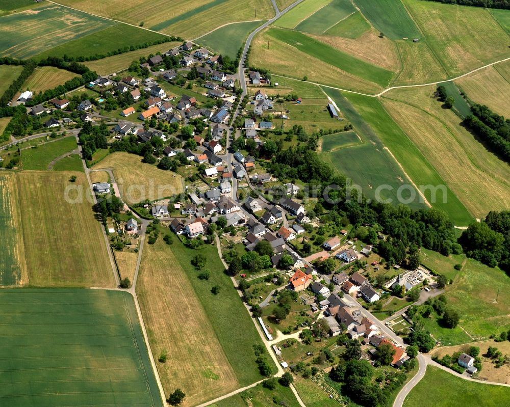 Weitersborn from above - View at Weitersborn at the L4 in the state of Rhineland-Palatinate