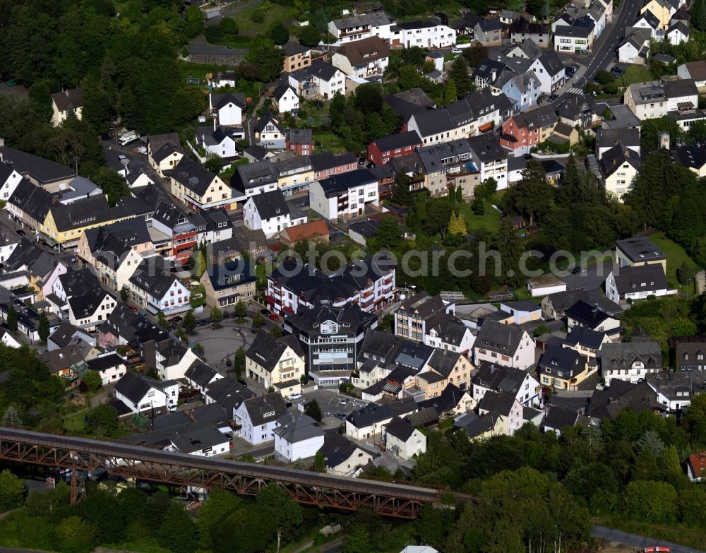 Westerburg from the bird's eye view: View at Westerburg in Rhineland-Palatinate