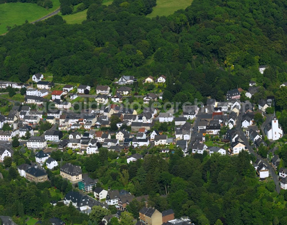 Aerial image Westerburg - View at Westerburg in Rhineland-Palatinate