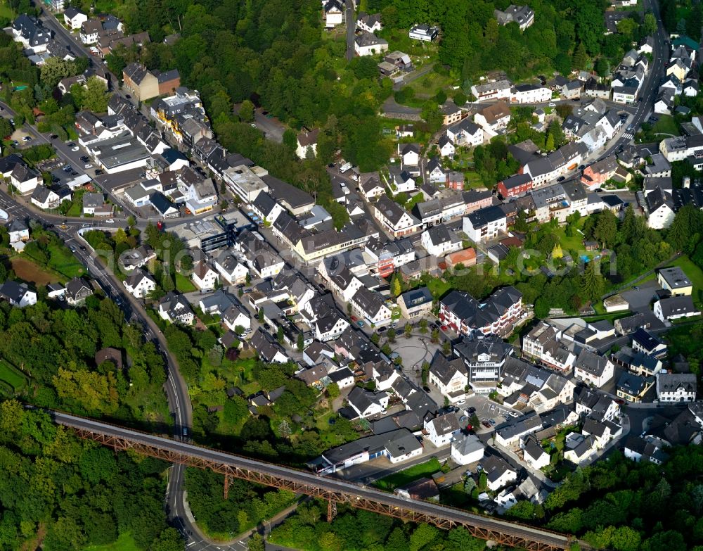 Westerburg from above - View at Westerburg in Rhineland-Palatinate