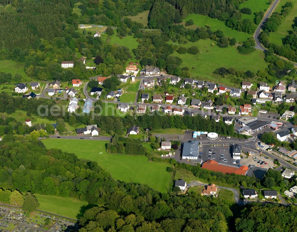 Aerial image Westerburg - View at Westerburg in Rhineland-Palatinate