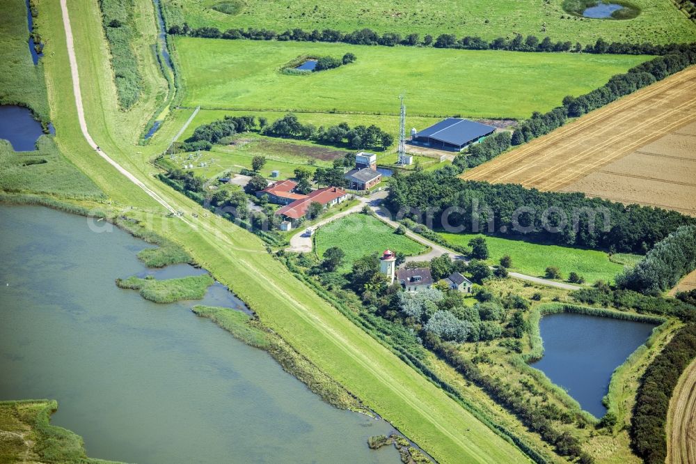 Aerial image Fehmarn - View of Westermarkedorf in Fehmarn in the state Schleswig-Holstein