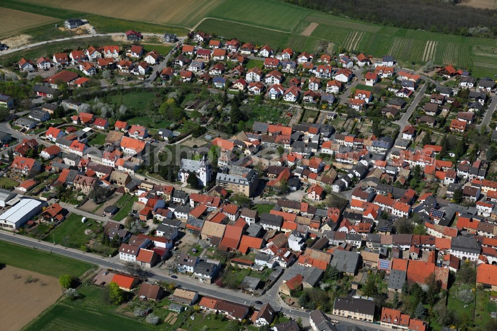 Partenheim from above - Townscape Partenheim in Rhineland-Palatinate