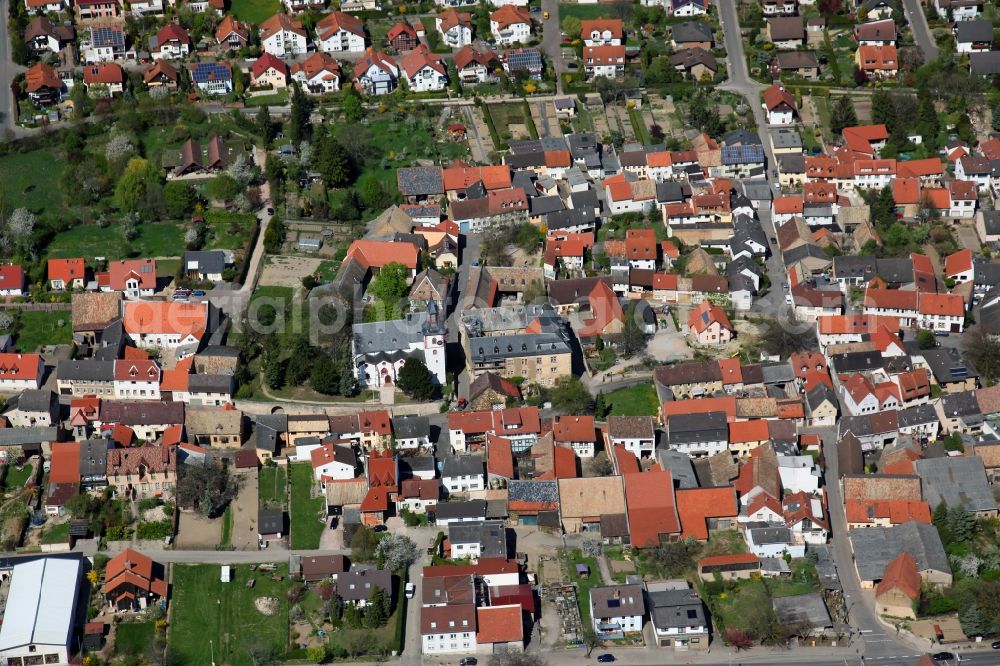 Partenheim from above - Townscape Partenheim in Rhineland-Palatinate