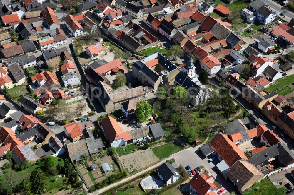 Partenheim from the bird's eye view: Townscape Partenheim in Rhineland-Palatinate