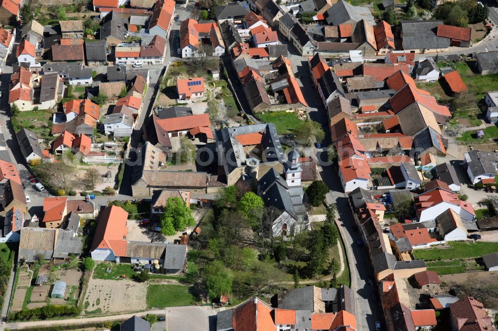 Aerial image Partenheim - Townscape Partenheim in Rhineland-Palatinate