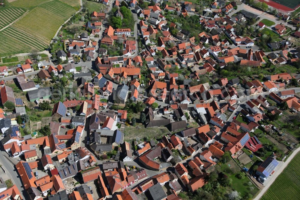 Aerial photograph Spiesheim - Townscape Spiesheim in Rhineland-Palatinate