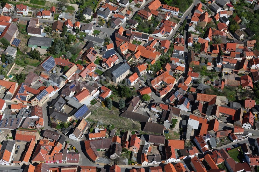 Spiesheim from the bird's eye view: Townscape Spiesheim in Rhineland-Palatinate