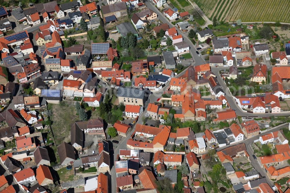 Aerial photograph Spiesheim - Townscape Spiesheim in Rhineland-Palatinate