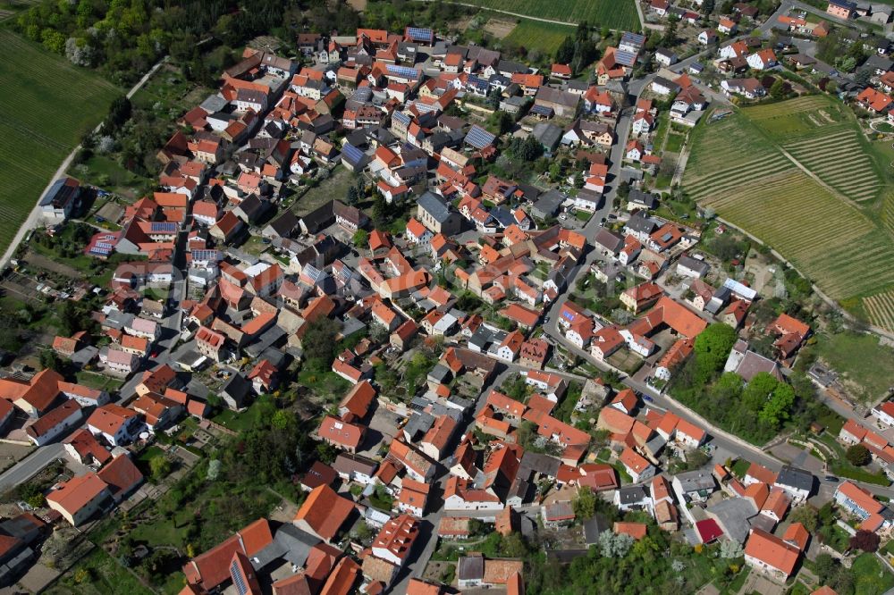 Spiesheim from the bird's eye view: Townscape Spiesheim in Rhineland-Palatinate