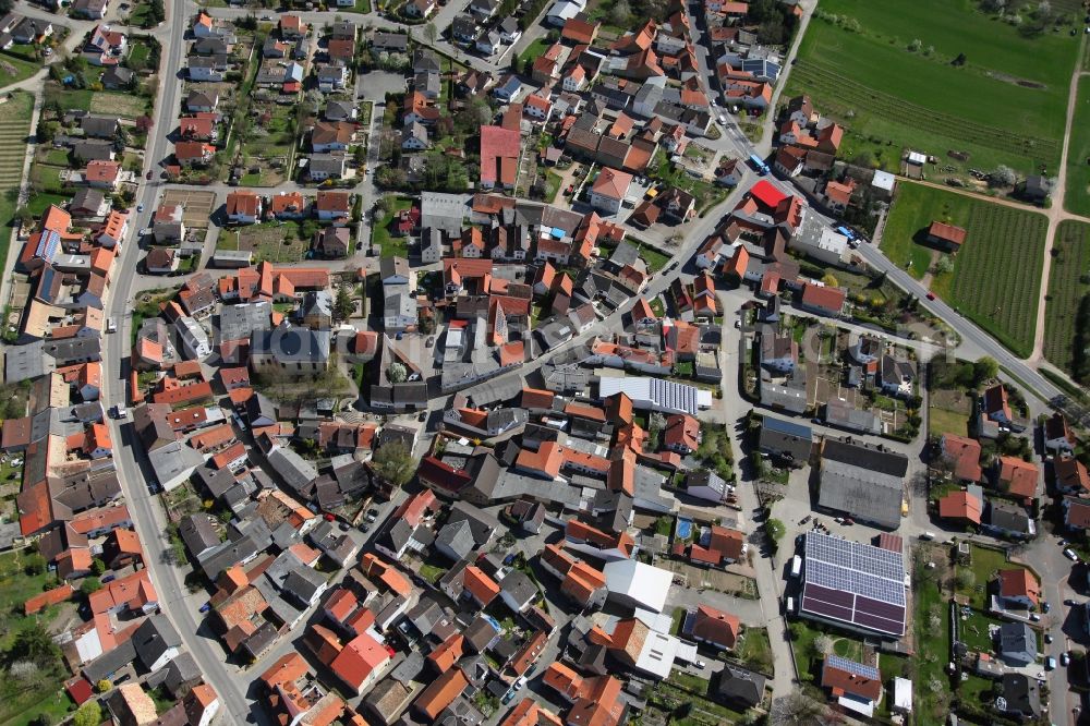 Aerial photograph Sulzheim - Townscape Sulzheim in Rhineland-Palatinate