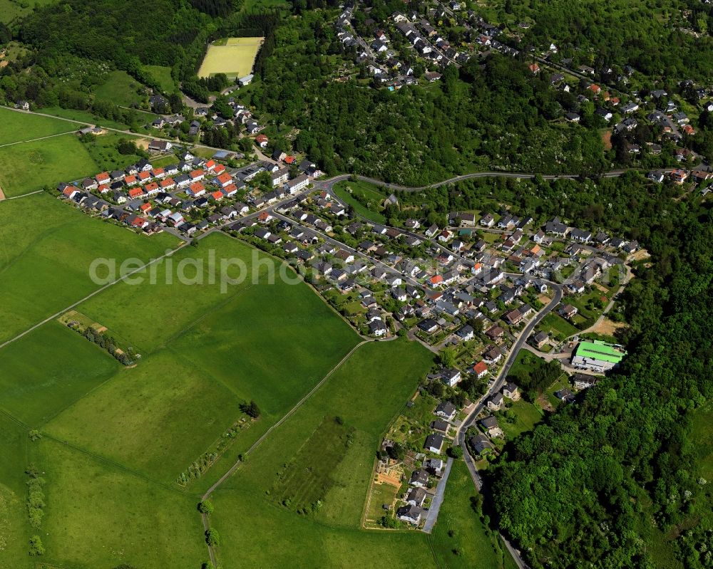 Aerial image Remagen Bandorf - District Bandorf in Remagen in Rhineland-Palatinate