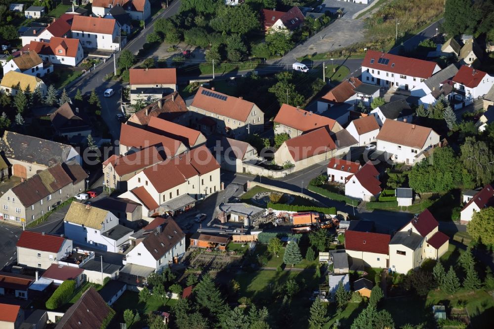 Aerial photograph Thallwitz - The district Boehlitz in Thallwitz in the state Saxony