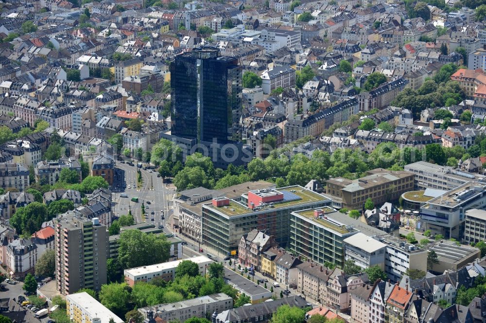 Frankfurt am Main from above - The district Bornheim in Frankfurt in the state Hesse