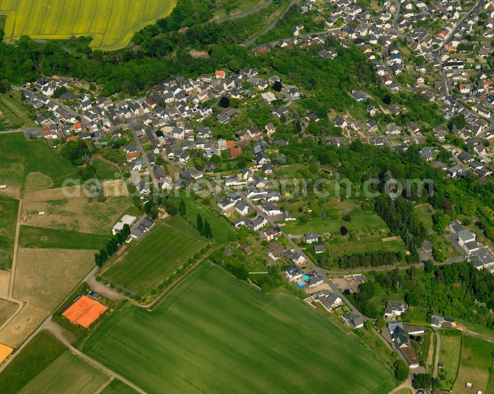 Aerial photograph Neuwied, Feldkirchen - The district Feldkirchen in Neuwied in the state Rhineland-Palatinate