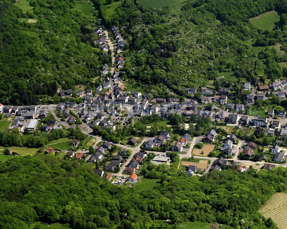 Aerial image Bad Neuenahr-Ahrweiler OT Gimmingen - District Gimmingen in Bad Neuenahr-Ahrweiler in Rhineland-Palatinate