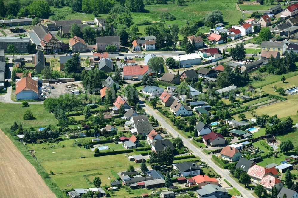 Aerial photograph Götz - The district Goetz in Gross Kreutz (Havel) in the state Brandenburg, Germany