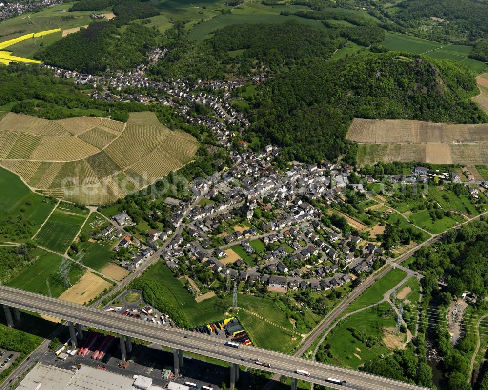 Aerial photograph Bad Neuenahr-Ahrweiler OT Heppingen - District Heppingen in Bad Neuenahr-Ahrweiler in Rhineland-Palatinate