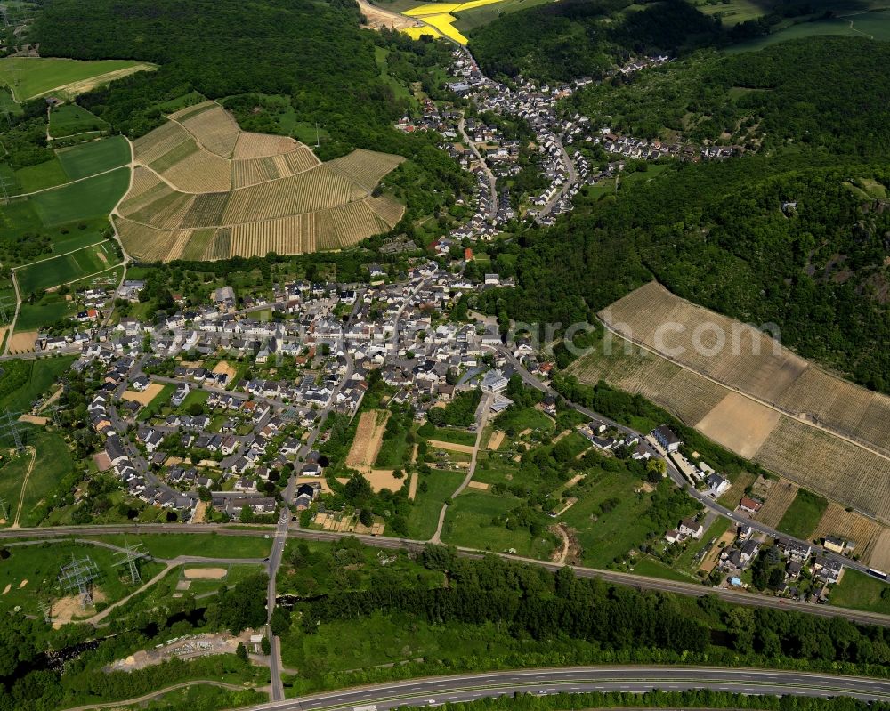 Aerial image Bad Neuenahr-Ahrweiler OT Heppingen - District Heppingen in Bad Neuenahr-Ahrweiler in Rhineland-Palatinate