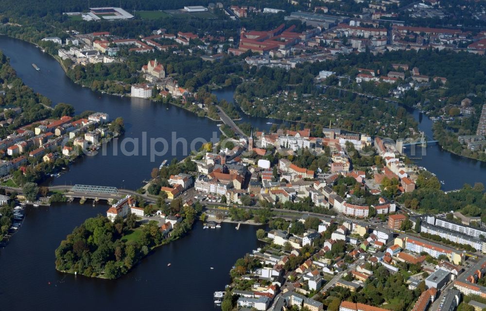 Aerial photograph Berlin OT Köpenick - View of the district of Koepenick in Berlin