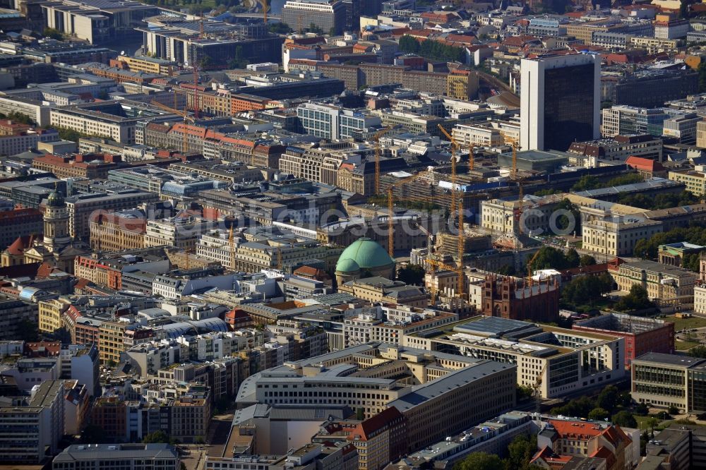 Aerial image Berlin OT Mitte - View of the district of Mitte in Berlin