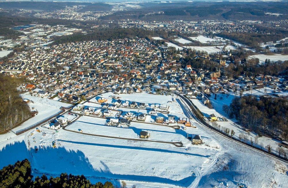 Arnsberg from the bird's eye view: The district Neheim in Arnsberg in the state North Rhine-Westphalia