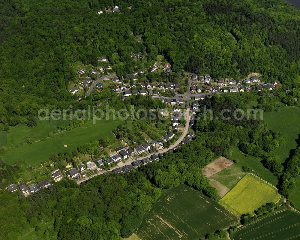 Remagen from above - District of Remagen in Rhineland-Palatinate