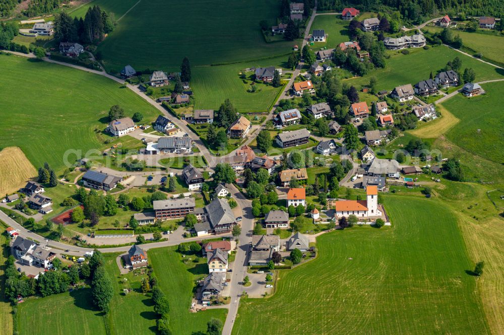 Aerial photograph Lenzkirch - The district Saig in Lenzkirch in the state Baden-Wuerttemberg, Germany