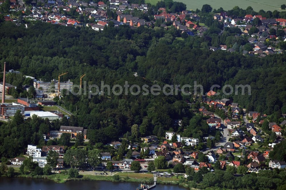 Aerial image Geesthacht - The district Tesperhude in Geesthacht in the state Schleswig-Holstein