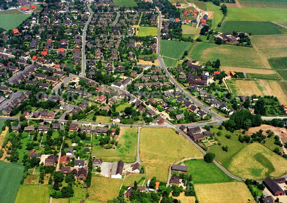 Aerial photograph Krefeld - District Traar in Krefeld in the state North Rhine-Westphalia