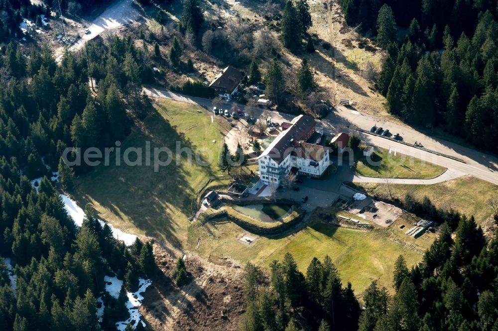 Aerial photograph Bad Peterstal-Griesbach - The district Zuflucht in Bad Peterstal-Griesbach in the state Baden-Wuerttemberg, Germany