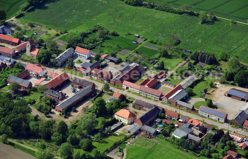 Aerial photograph Bismark ( Altmark ) OT Belkau - District view of Belkau in Bismark ( Altmark ) in the state of Saxony-Anhalt