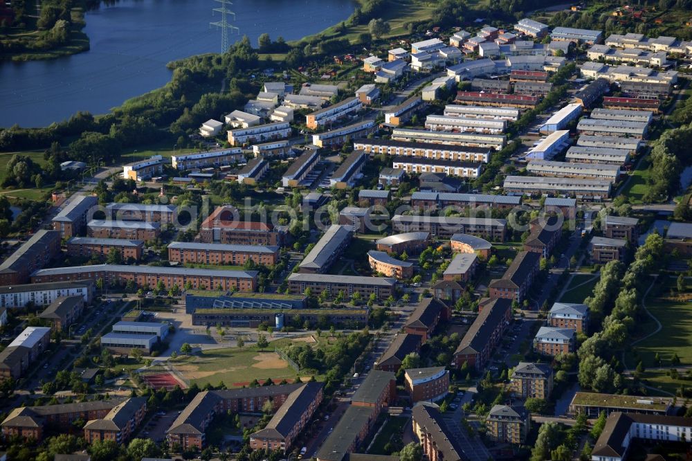 Aerial photograph Hamburg OT Neuallermöhe - District view of Neuallermoehe in Hamburg