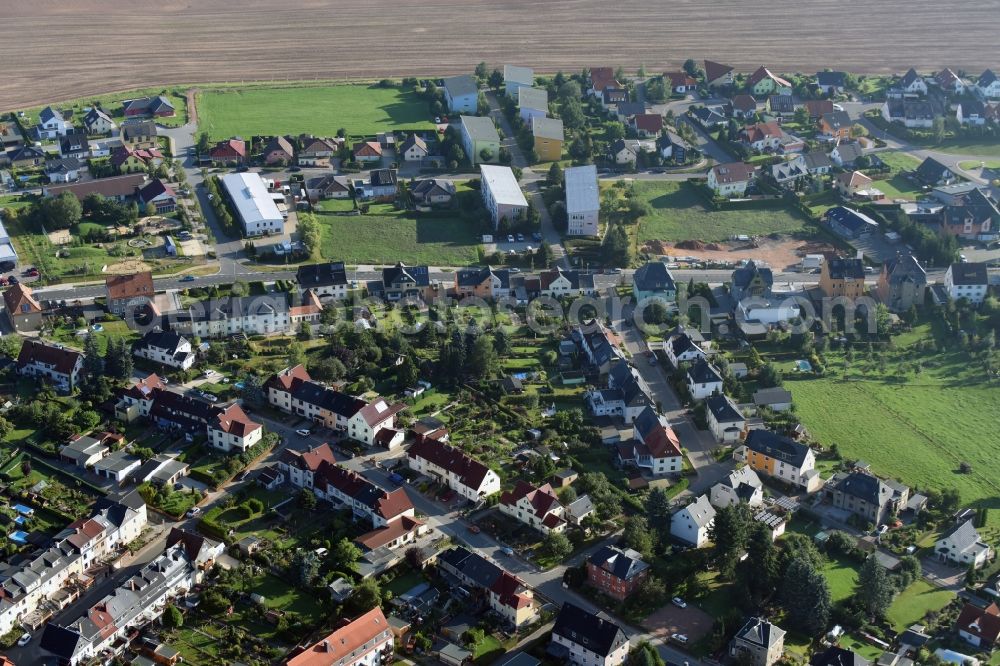 Aerial image Hohndorf - View of the Northwest of Hohndorf in the state of Saxony