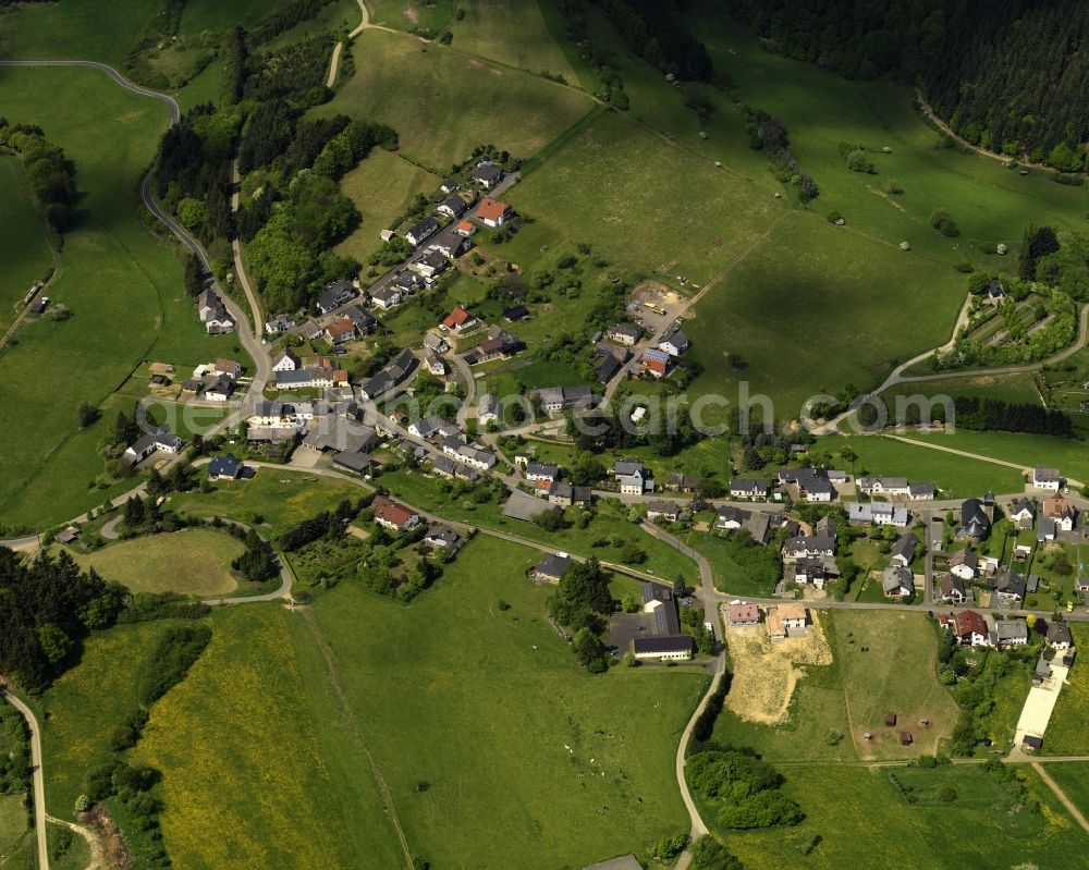 Aerial photograph Wimbach - View of Wimbach in Rhineland-Palatinate