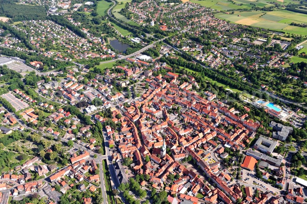 Aerial photograph Osterode am Harz - Osterode in the state Lower Saxony