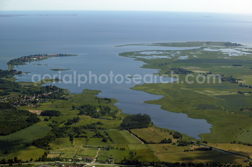 Greifswald from the bird's eye view: Baltic island of Reims with the Federal Research Institute for Animal Health (FLI) in Greifswald in Mecklenburg - West Pomerania