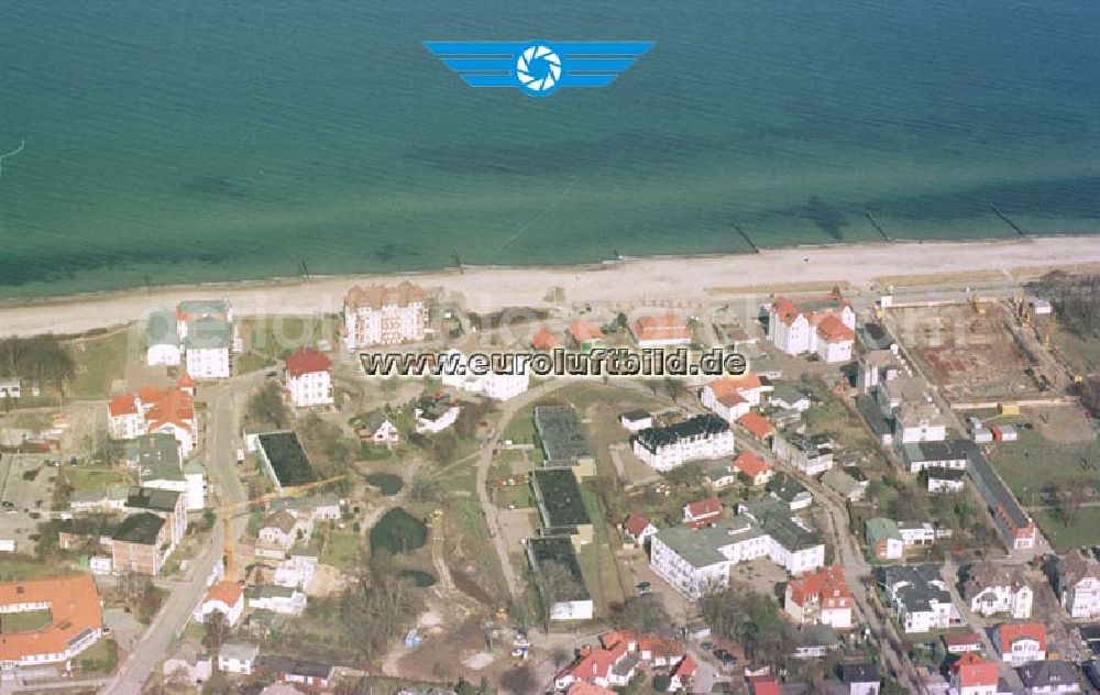 Kühlungsborn /Mecklenburg-Vorpommern from the bird's eye view: Ostseebad Kühlungsborn.