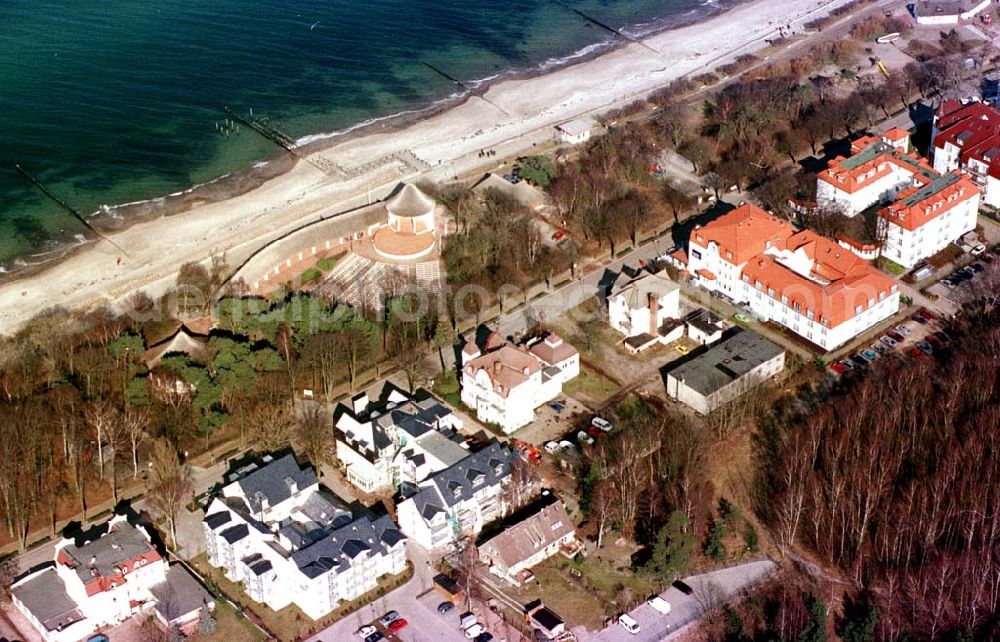 Kühlungsborn/Mecklenburg-Vorpommern from the bird's eye view: Ostseebad Kühlungsborn.