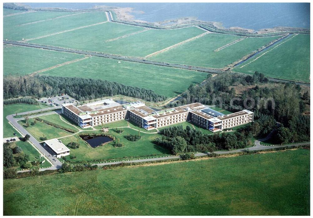 Dierhagen / Mecklenburg - Vorpommern from above - Ostseeklinik Dierhagen am Wiesenweg 1 in 18347 Dierhagen / Mecklenburg - Vorpommern (Tel.: 038226-510,Fax: 51870).